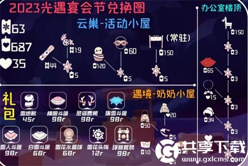 2023光遇宴会节先祖兑换图介绍