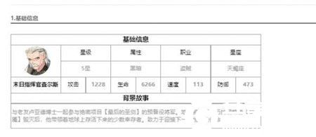 第七史诗末日指挥官查尔斯怎么样